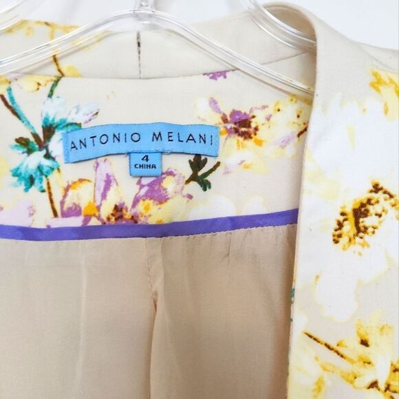 Antonio Melani Floral Imprint Blazer - Picture 5 of 5